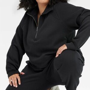 All In Motion- Women’s fleece half zip pullover sweatshirt size XXL NWT